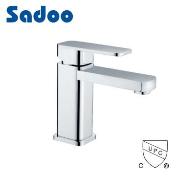 CUPC single handle brass lavatory basin faucet