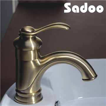 Ceramic Cartridge Basin faucet no pop-up drain